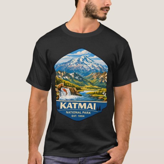 Antieke vislokker t-shirt (Voorkant)