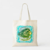 Antieke visser tas (Achterkant)