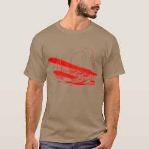 Antieke Vliegboot T-shirt