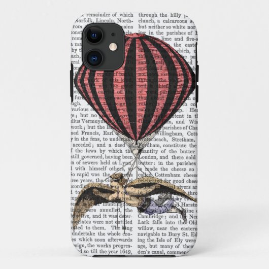 Antieke Vliegmachine Case-Mate iPhone Case (Achterkant)