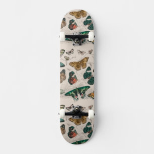 Antieke Vlinder Illustratie: 1820 Goudsmid Persoonlijk Skateboard