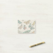 Antieke Vlinder Illustratie: 1820 Goudsmid Post-it® Notes (Op bureau)