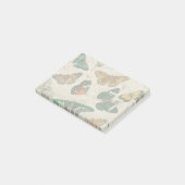 Antieke Vlinder Illustratie: 1820 Goudsmid Post-it® Notes (Schuin)