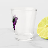Antieke Vlinder Shot Glas (Rechts)