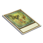 Antieke vlinderpost notitieboek (Rechterzijde)