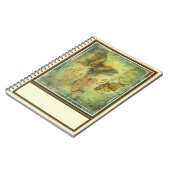 Antieke vlinderpost notitieboek (Linkerzijde)