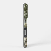 Antieke vogels Aziatische tuin bamboe mussen iPhone Hoesje (Rechterkant)