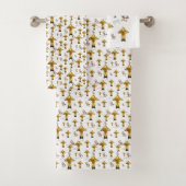 Antieke voor handdoeksets bad handdoek (Insitu)