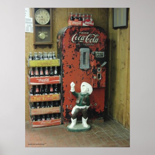 Antieke voor rackwinkels poster (Voorkant)