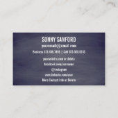  Antieke voor sociale media Visitekaartje (Achterkant)