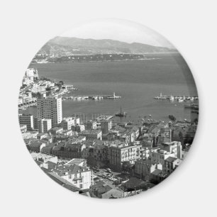Antieke vorstendom Monaco Monte Carlo haven Jigsa Magneet