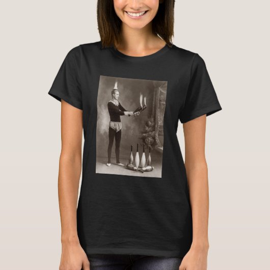 Antieke Vuur Jongleur T-shirt (Voorkant)
