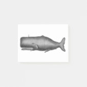 Antieke Walvis Post-it® Notes (Voorkant)