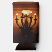 Antieke wandlamp seltzer blikjeskoeler (Achterkant)