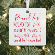 Antieke  Week Ornament rondom Round Top Texas