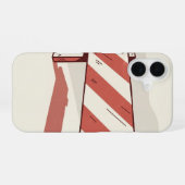 Antieke Wegversperring iPhone 16 Hoesje (Achterkant horizontaal)