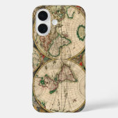 Antieke Wereldkaart 1689  Case-Mate iPhone Case (Achterkant)
