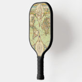 Antieke Wereldkaart #4 Pickleball Paddle (Links)