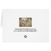 Antieke Wereldkaart van de Amerika's, 1570 (Achterkant Horizontaal)