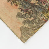 Antieke Wereldkaarten Fleece Deken (Hoek)