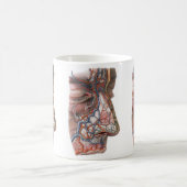 Antieke wetenschap Menselijke anatomie, gezicht me Koffiemok (Center)