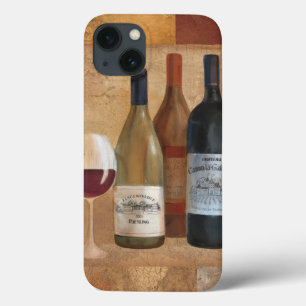 Antieke wijnflessen en wijnglas Case-Mate iPhone case