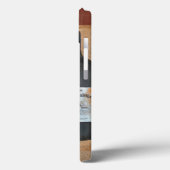Antieke wijnflessen en wijnglas Case-Mate iPhone case (Achterkant / Links)
