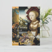 ANTIEKE WIJNPROEVERIJ OP DE DRUIVENWIJGAARD KAART (Staand voorkant)