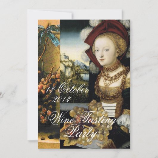 ANTIEKE WIJNPROEVERIJ VOOR DRUIVENWIJNBOERDERIJ KAART (Voorkant)