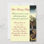 ANTIEKE WIJNPROEVERIJ VOOR DRUIVENWIJNBOERDERIJ KAART (Achterkant)