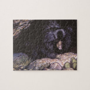 Antieke Wilde Dieren, Lipberen door Louis Sargent Legpuzzel