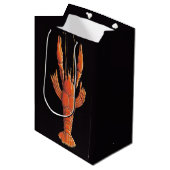 Antieke Wilde Kreeft Medium Cadeauzakje (Voorkant Gekanteld)