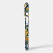 Antieke William Morris Cherwell Blauwe Bloem Kunst Case-Mate iPhone Case (Achterkant / Links)