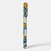 Antieke William Morris Cherwell Blauwe Bloem Kunst Case-Mate iPhone Case (Achterkant / Rechts)