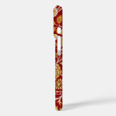 Antieke William Morris Cherwell Rode Bloem Kunst Case-Mate iPhone Case (Achterkant / Links)