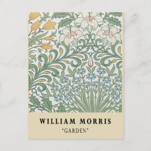 Antieke William Morris-tuin tentoonstelling Briefkaart