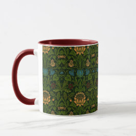 Antieke William Morris Violet en Columbine Mok
