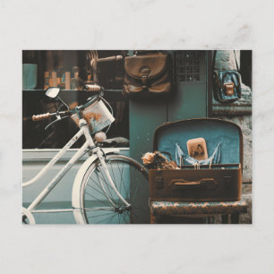 Antieke Winkelen en goederen Briefkaart