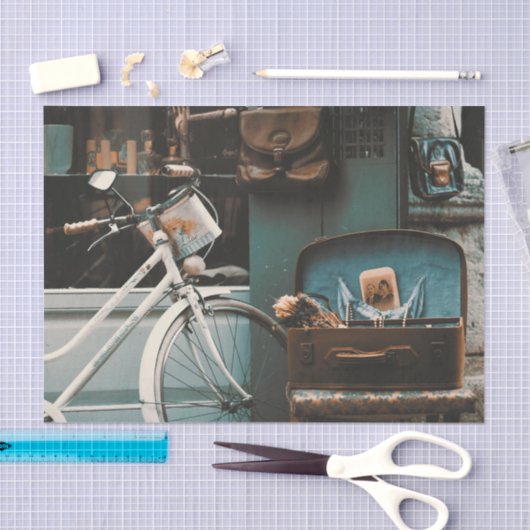 Antieke Winkelen en goederen Tissuepapier (Craft)