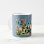 Antieke Wisconsin mok (Voorkant links)