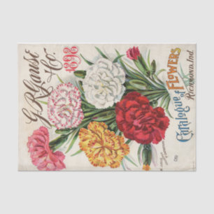 Antieke Zaadcatalogus 1898 G.R. Gause en Co Tissuepapier