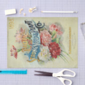 Antieke Zaadcatalogus 1898 Pacific Strong Seed Tissuepapier (Craft)