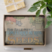 Antieke Zaadcatalogus, D.M. Ferry Seeds Tissuepapier (Geschenk)
