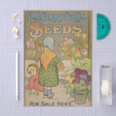 Antieke Zaadcatalogus, D.M. Ferry Seeds Tissuepapier (Craft)