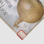 Antieke zaadcatalogus, Fottler Fiske Rawson, 1921 Tissuepapier (Detail)