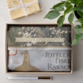 Antieke zaadcatalogus, Fottler Fiske Rawson, 1921 Tissuepapier (Geschenk)