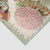 Antieke zaadcatalogus James Vick's and Sons Tissuepapier (Detail)