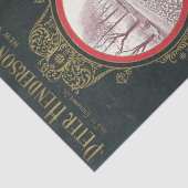 Antieke zaadcatalogus Peter Henderson Co., 1900 Tissuepapier (Detail)