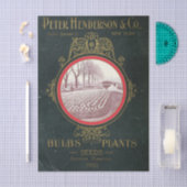 Antieke zaadcatalogus Peter Henderson Co., 1900 Tissuepapier (Craft)