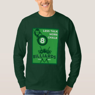 Antieke zakbiljart t-shirt